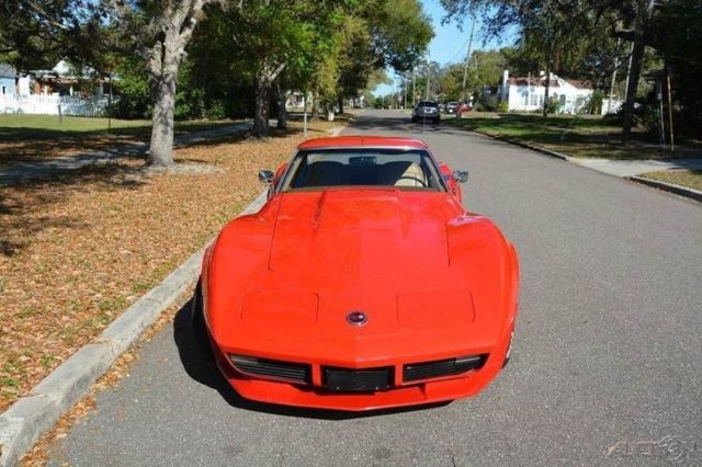 1974 Red Chevrolet Corvette