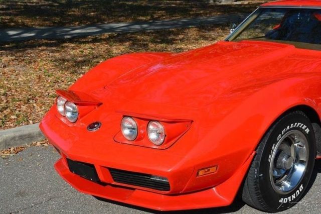 1974 Red Chevrolet Corvette