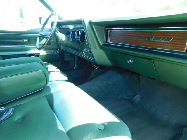 1974 Green Ford Thunderbird Coupe