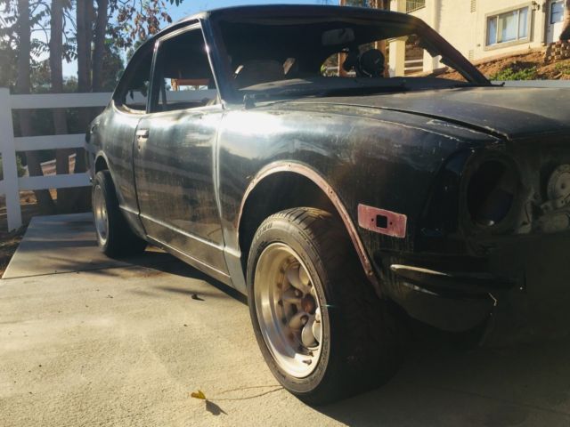 1974 Black Toyota Corolla Coupe