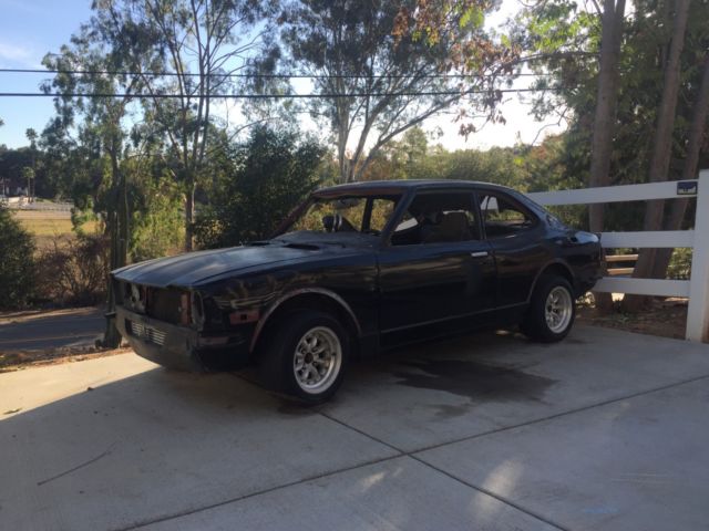1974 Black Toyota Corolla Coupe