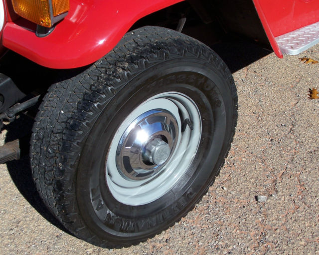 1974 Red Toyota Land Cruiser U/K