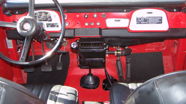 1974 Red Toyota Land Cruiser U/K