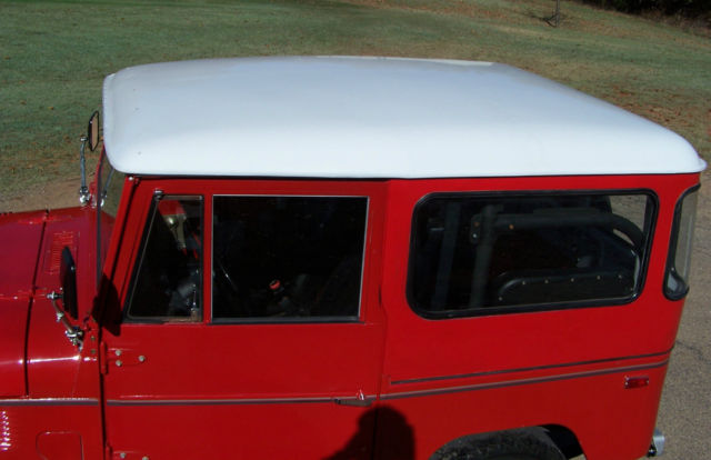 1974 Red Toyota Land Cruiser U/K