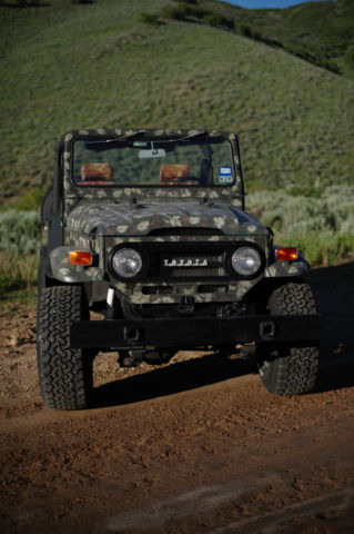 1974 Green Toyota FJ Cruiser