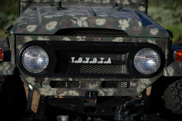 1974 Green Toyota FJ Cruiser