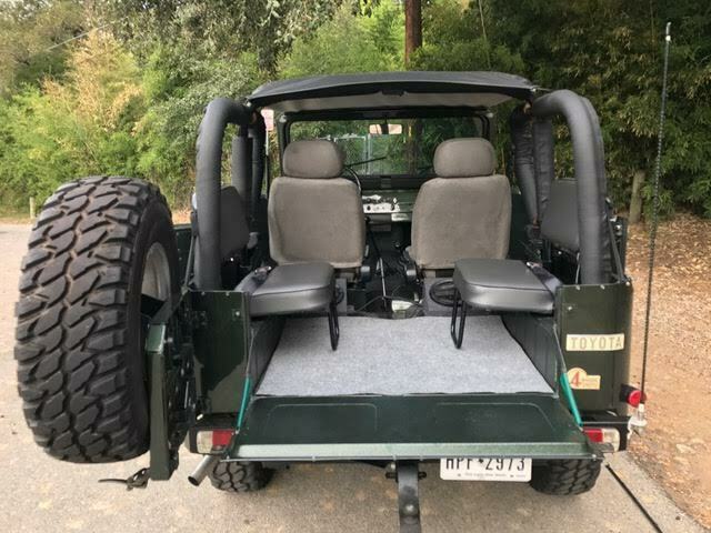 1974 Green Toyota Land Cruiser