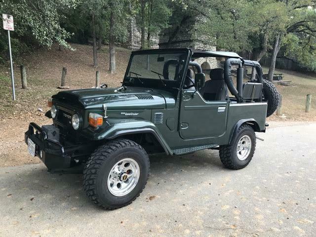1974 Green Toyota Land Cruiser
