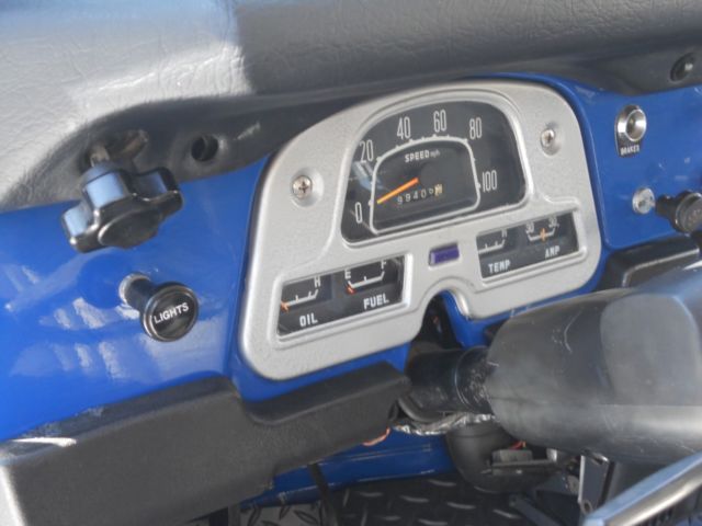 1974 Blue Toyota Land Cruiser SUV