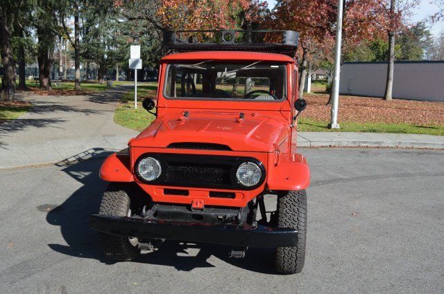 1974 Red Toyota Land Cruiser --