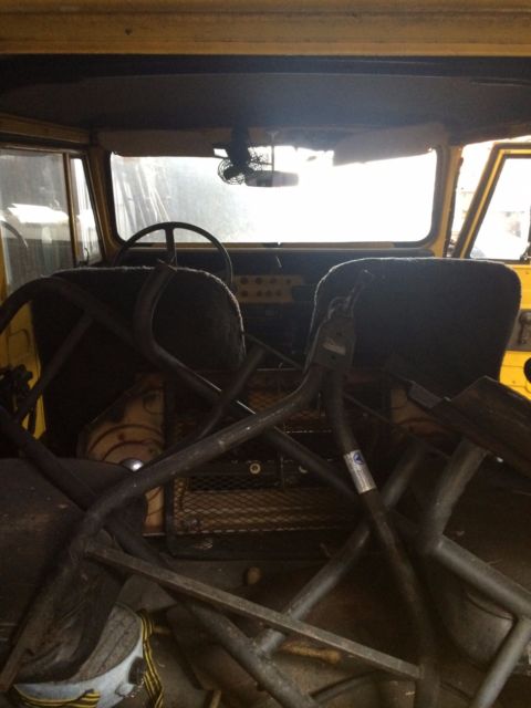 1974 Yellow Toyota Land Cruiser