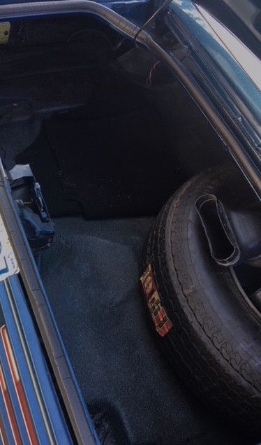 1974 Blue Pontiac Trans Am Coupe