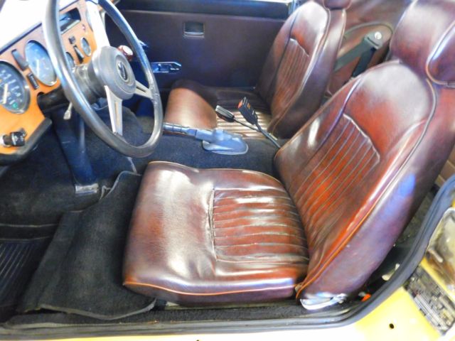 1974 Yellow AMC Javelin