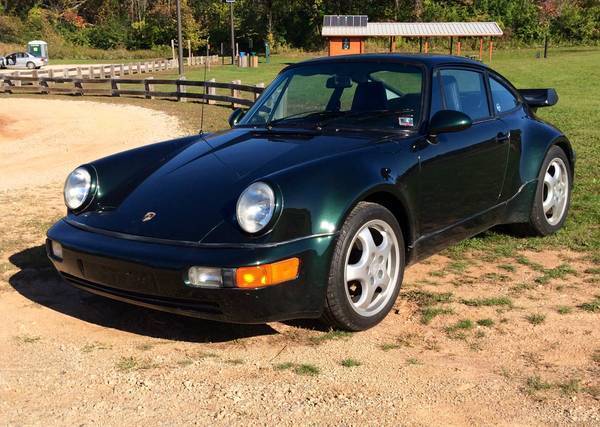 1974 Green Porsche 911 Coupe