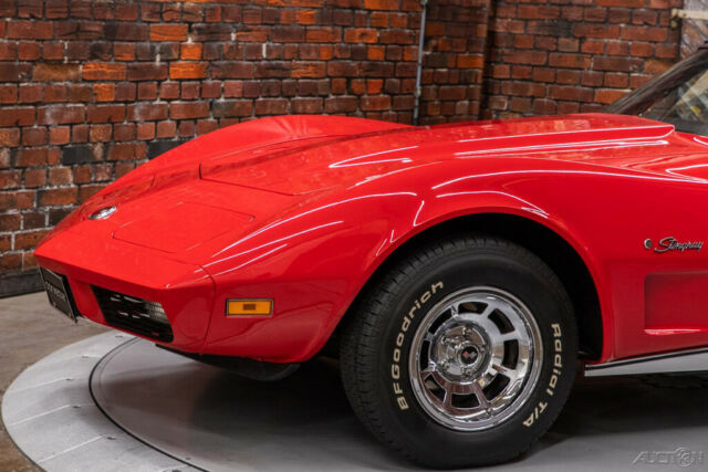 1974 Red Chevrolet Corvette Convertible