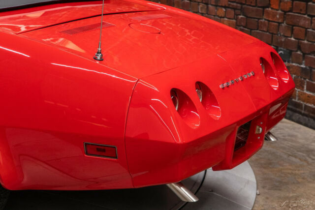 1974 Red Chevrolet Corvette Convertible
