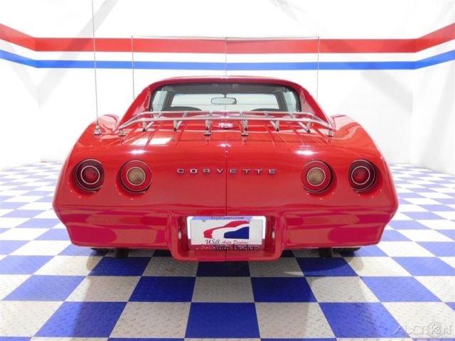 1974 Red Chevrolet Corvette