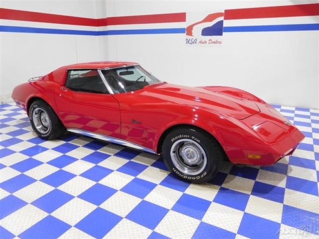 1974 Red Chevrolet Corvette