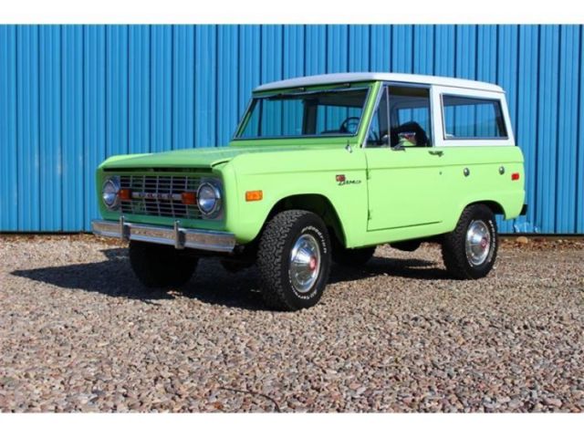 1974 Green Ford Bronco
