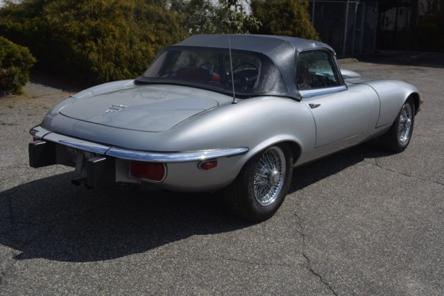 1974 Silver Jaguar E-Type