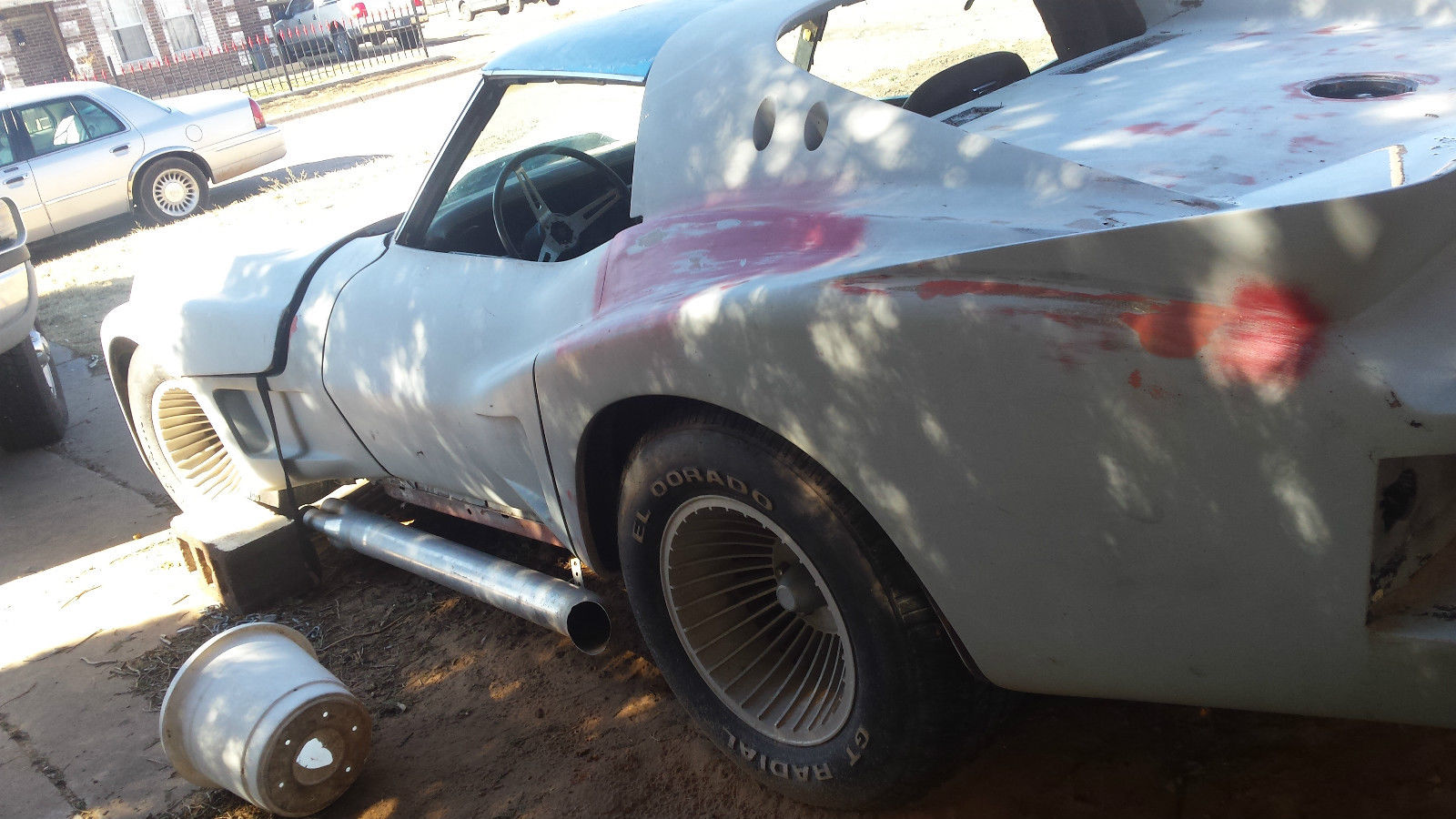 1974 Gray Chevrolet Corvette