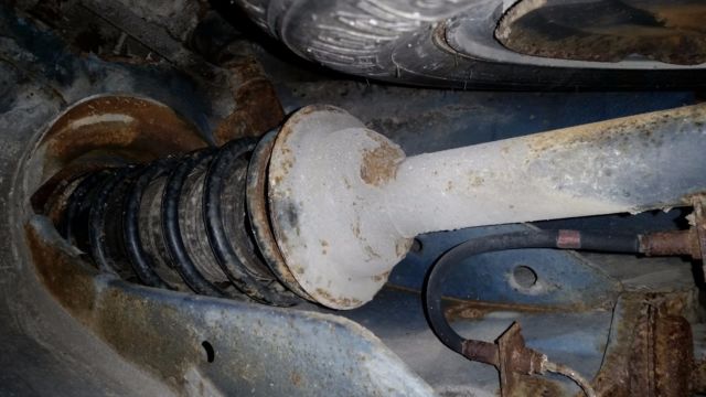 1974 Blue Volkswagen Squareback Wagon