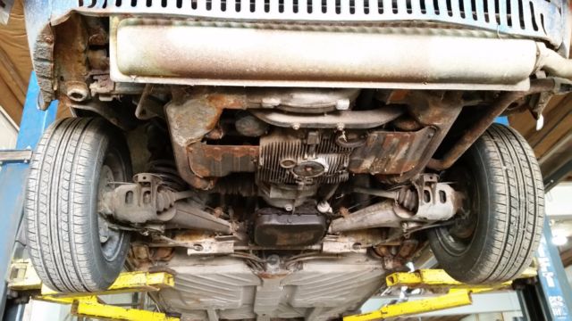 1974 Blue Volkswagen Squareback Wagon