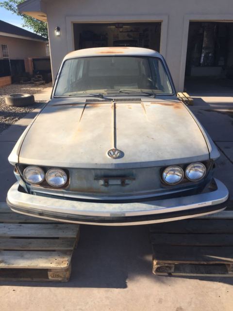 1974 Blue Volkswagen 412