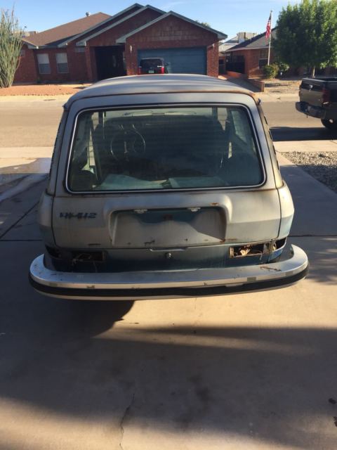 1974 Blue Volkswagen 412