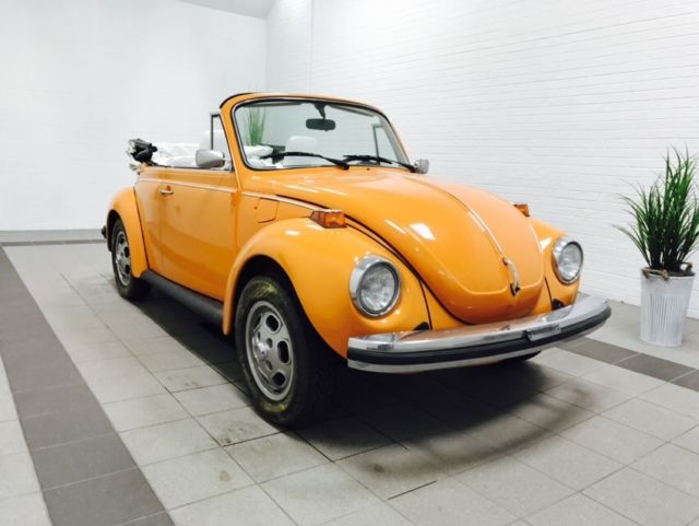 1974 -- Volkswagen Beetle-New Convertible