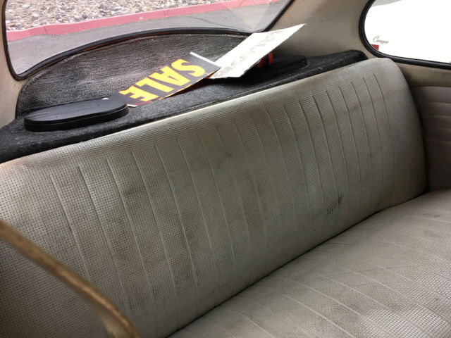 1974 White Volkswagen Beetle - Classic