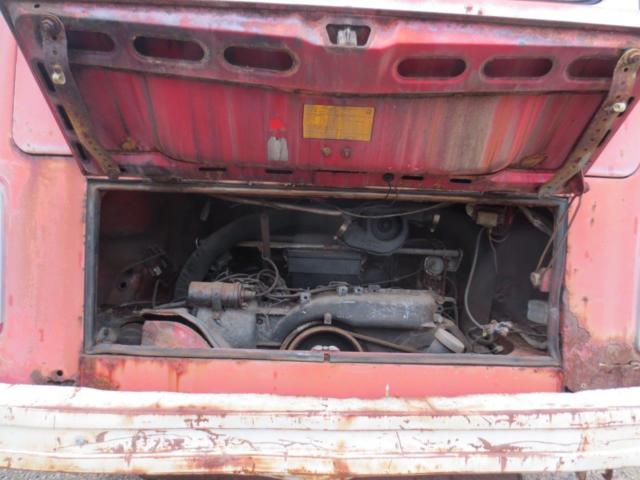 1974 Red/white Volkswagen Bus/Vanagon Van Camper