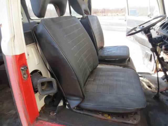 1974 Red/white Volkswagen Bus/Vanagon Van Camper