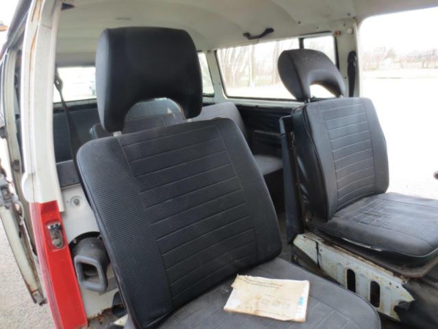 1974 Red/white Volkswagen Bus/Vanagon Van Camper