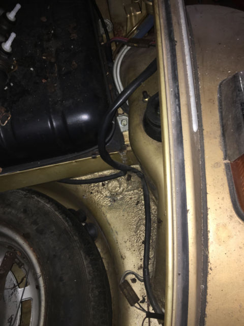 1974 gold Volkswagen Beetle - Classic Convertible