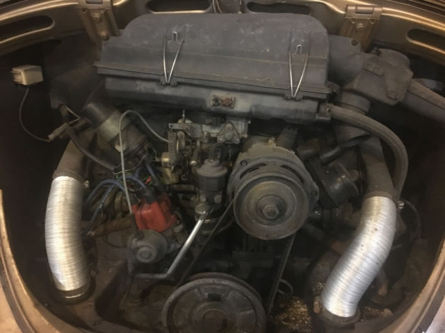 1974 gold Volkswagen Beetle - Classic Convertible