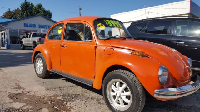 1974 Orange Volkswagen Beetle - Classic Coupe