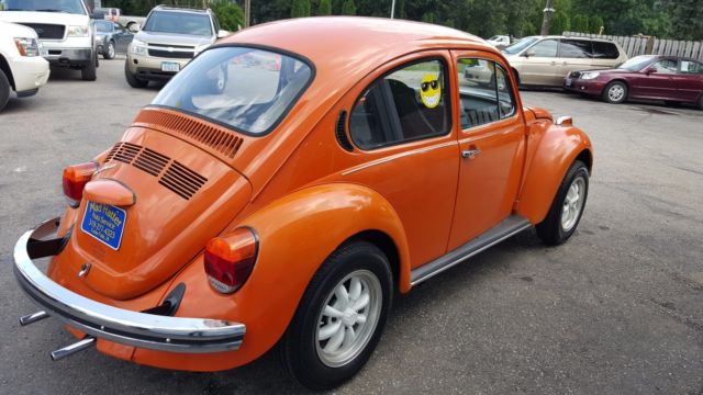 1974 Orange Volkswagen Beetle - Classic Coupe