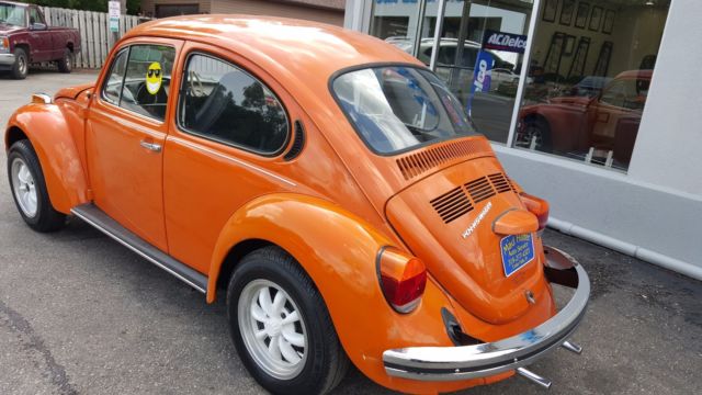 1974 Orange Volkswagen Beetle - Classic Coupe