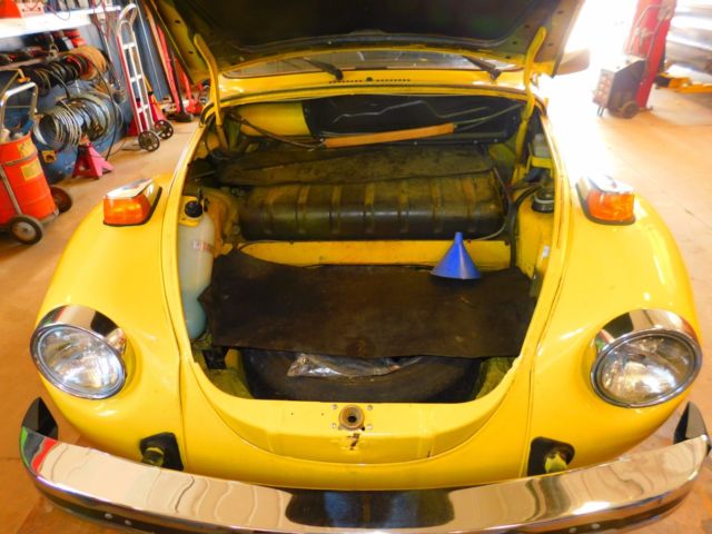 1974 Yellow Volkswagen Beetle - Classic Coupe