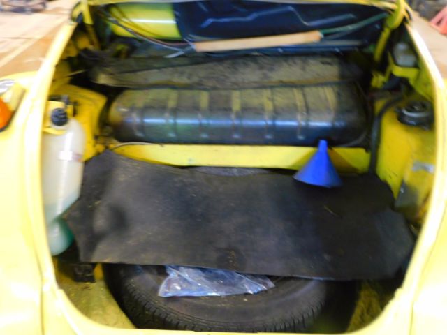 1974 Yellow Volkswagen Beetle - Classic Coupe