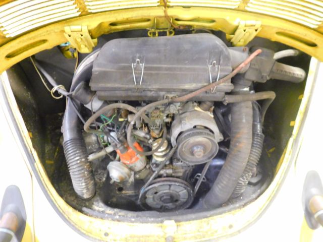 1974 Yellow Volkswagen Beetle - Classic Coupe