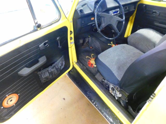 1974 Yellow Volkswagen Beetle - Classic Coupe