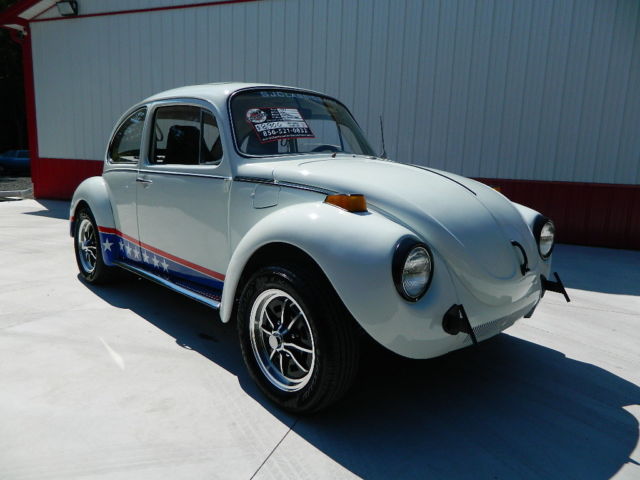 1974 Blue Volkswagen Beetle - Classic