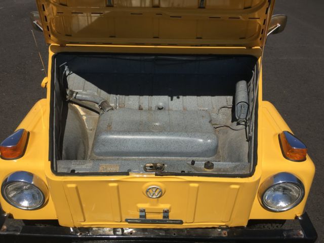 1974 Yellow Volkswagen Thing