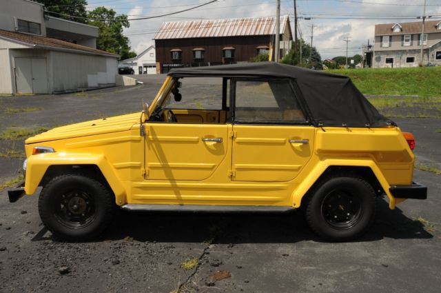 1974 Yellow Volkswagen Thing