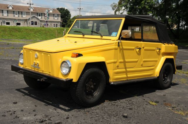 1974 Yellow Volkswagen Thing