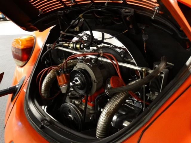 1974 Orange Volkswagen Beetle - Classic