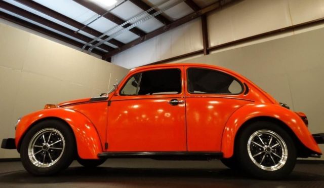 1974 Orange Volkswagen Beetle - Classic
