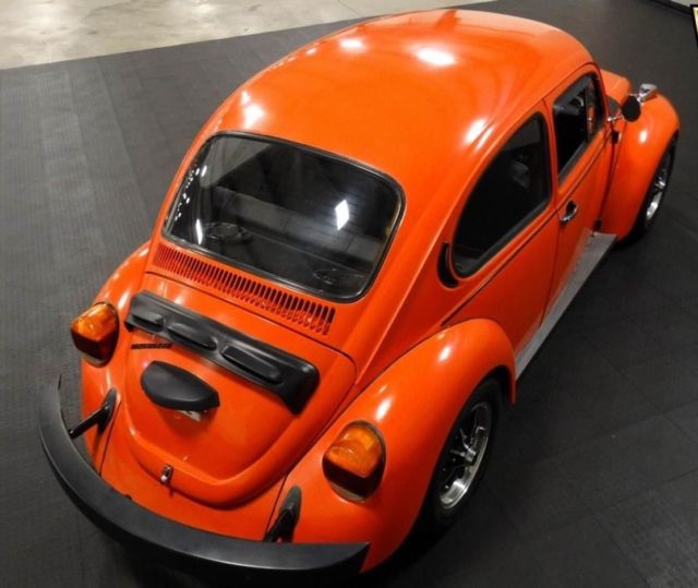 1974 Orange Volkswagen Beetle - Classic